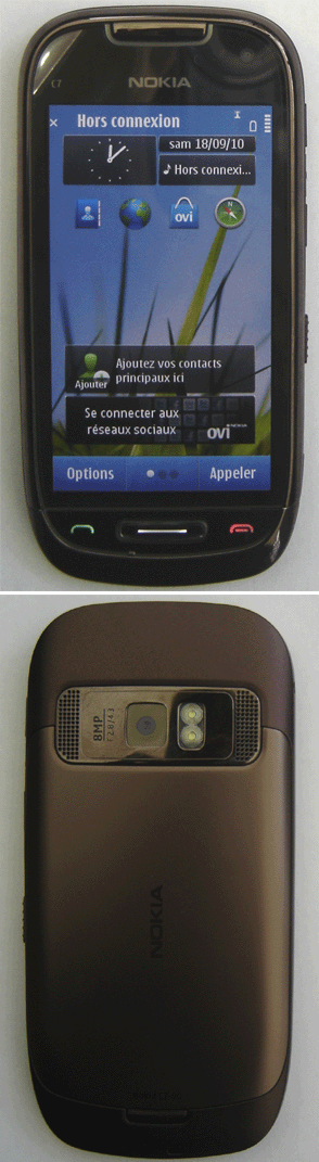 Téléphone Nokia C7