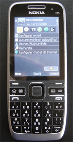 Téléphone Nokia E55 Téléphone Nokia E55