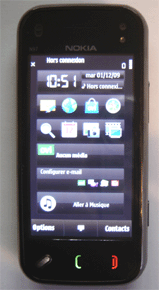 Téléphone Nokia N97 mini Téléphone Nokia N97 mini