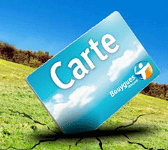 T&eacute;l&eacute;phone Carte Bouygues T�l�com SMS Illimit�s  20 � + 4 � offerts 