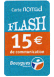 T&eacute;l&eacute;phone Carte Nomad Flash 15 �