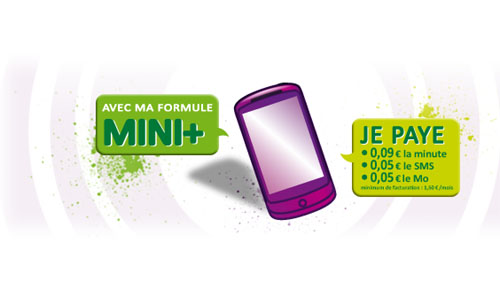 Téléphone La formule Mini +