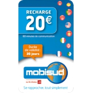 Recharge Mobisud 20 
