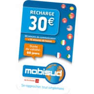 Recharge Mobisud 30 