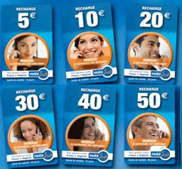 T&eacute;l&eacute;phone Recharge Mobisud 40 �