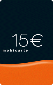 Téléphone Recharge Mobicarte 15  -Plan Soir et Week End-