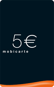 Téléphone Recharge Mobicarte 5  -Plan Soir et Week End-