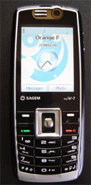 Téléphone Sagem myW-7