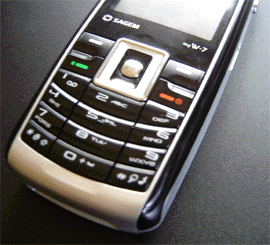 Téléphone Sagem myW-7