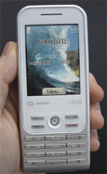 Téléphone Sagem myX-8 Téléphone Sagem myX-8