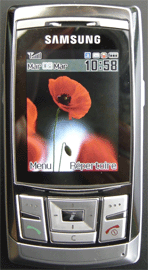 Téléphone Samsung SGH-D840 Téléphone Samsung SGH-D840