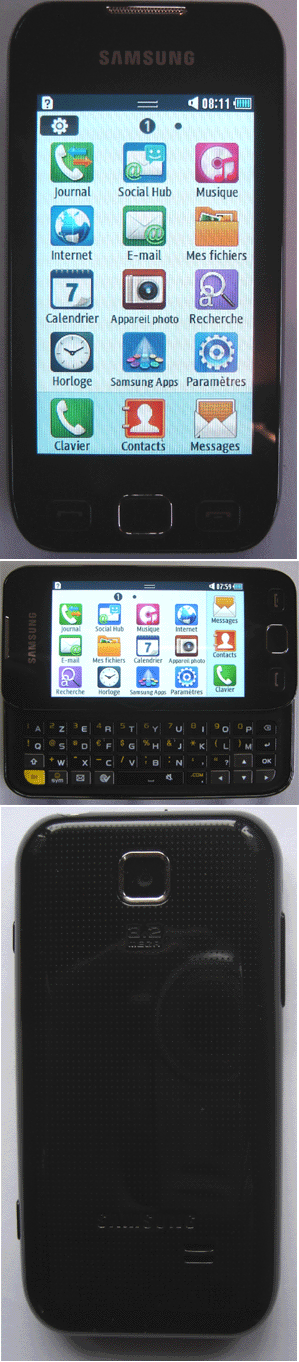 Téléphone Samsung Wave 533