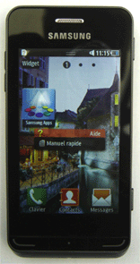 Téléphone Samsung Wave 723 Téléphone Samsung Wave 723