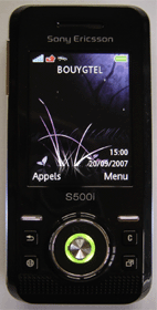 Téléphone Sony Ericsson S500i Téléphone Sony Ericsson S500i