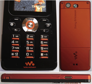 Téléphone Sony Ericsson W880i