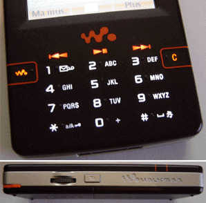 Téléphone Sony Ericsson W950i