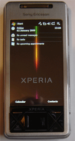Téléphone Sony Ericsson Xperia X1 Téléphone Sony Ericsson Xperia X1